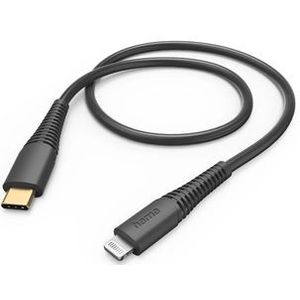 Hama USB-C naar Lightning kabel - MFI gecertificeerd - 150cm - Zwart
