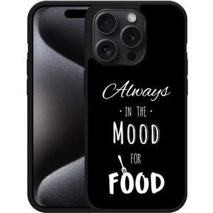 Hardcase Hoesje geschikt voor iPhone 15 Pro Mood for Food II
