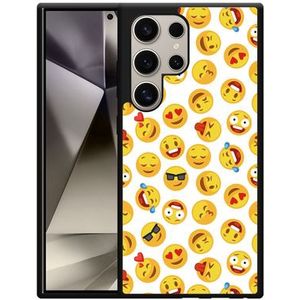 Hardcase Hoesje geschikt voor Samsung Galaxy S24 Ultra Emoji