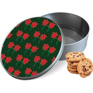 Koektrommel Gewei Haarband Rond - Bewaarblik 15x15x5 cm