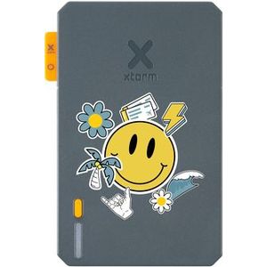 Xtorm Powerbank 5.000mAh Blauw - Design - Stickers