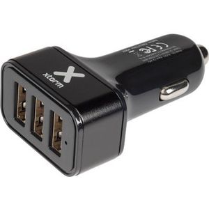 Xtorm Autolader met 3 USB poorten - 36W - Zwart