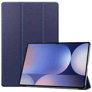 Hoes geschikt voor Samsung Galaxy Tab S10 Ultra / S9 Ultra - TriFold Tablet Smart Cover - Blauw