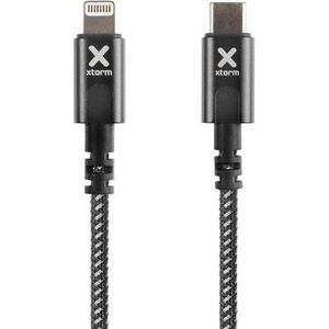 Xtorm USB-C naar Lightning Kabel - 1 meter - Zwart