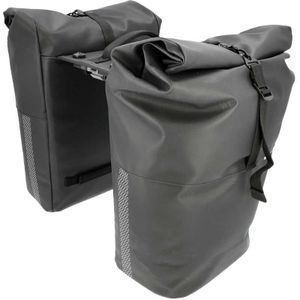 Dubbele fietstas Nyborg MIK 34L Black