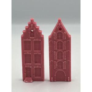 Huisje geur Fruit Melange B set a 2 Vos Decorations Geurzakje