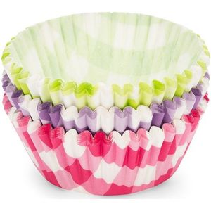 Patisse Cupcakevormen 5 Cm Papier Groen/paars/roze 90 Stuks