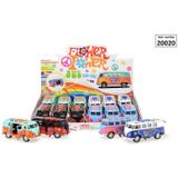 Toi Toys Flower Power Bus Met Licht En Geluid Die-cast Assorti Toi-Toys