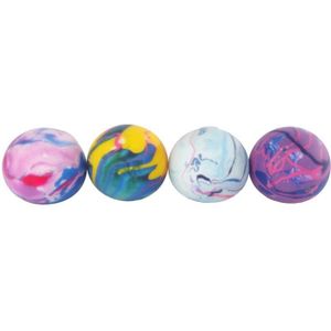 Fidget marmer squeeze bal 7cm multi Rubber Merkloos Squishy