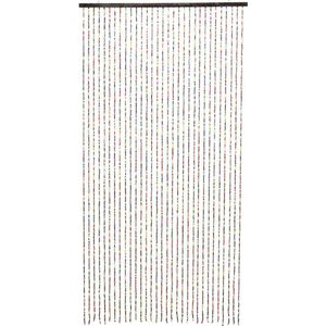 Home & Styling Deurgordijn bamboe multikleur 90x180cm bruin Bamboe Home & Styling Deurhor