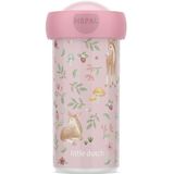 Mepal Fairy Garden schoolbeker campus 300ml roze Kunststof Mepal Schoolbeker