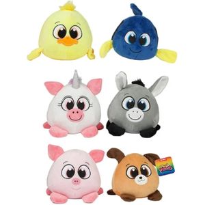 Toi Toys Pluche baldier cutest eyes 15cm verschillende Pluche Toi-Toys Knuffel