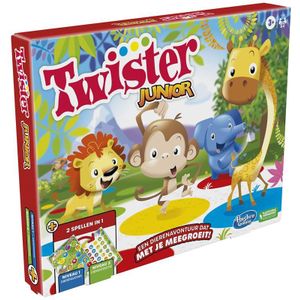 Hasbro Gaming Twister Junior - Speelplezier voor kleintjes vanaf 3 jaar!