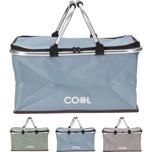 Koeltas 35L 48x28xh24cm verschillende Polyester Merkloos Koeltas (48.0000cm x 28.0000cm)