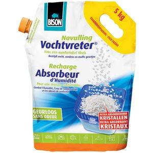 Bison vochtvreter ultra navulling 5kg neutraal Bison Vochtvreter (42.0000cm x cm)