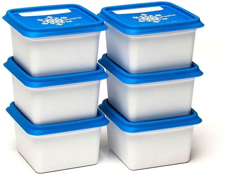 Alaska Diepvriesdozen - Set van 6 - 200 ml - Vaatwasbestendig