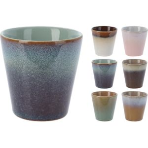 Excellent Houseware - Beker - Aardewerk - 100ml - Gres