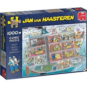 Jan Van Haasteren - La Cruise Ship - Puzzel - 1000 Stukjes - 100% Gerecycled Karton