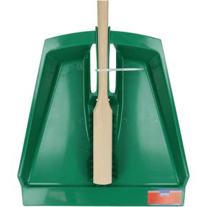 Stofblikset Kunststof Groot Model 39x40cm Groen groen Vero