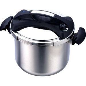 BerlingerHaus RVS Snelkookpan 10 Liter rvs RVS Berlingerhaus Pan