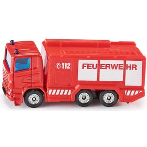 Siku 1034 Tankbrandweerwagen 84x31x36mm Rood Siku speelgoedvoertuig