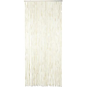 Home & Styling - Deurgordijn - Naturel - Hout - 90x200cm