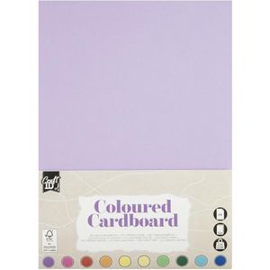 Craft ID Hobbykarton Pastelkleuren A4 10 Vel 220gsm verschillende karton Grafix Hobbypapier