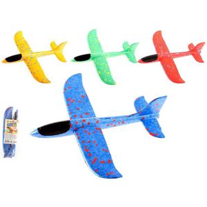 Zweefvliegtuig eva plane 24cm verschillende Kunststof Merkloos Speelgoedvoertuig