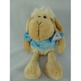 My Little Sheep Blauw T-shirt 17cm blauw Gerkimex Knuffel