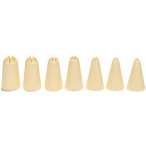 Patisse Spuitmondje Kunststof - 7 Stuks