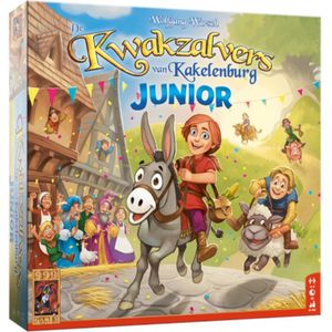 999 Games - De Kwakzalvers van Kakelenburg Junior - Bordspel - Bevat verschillende niveaus