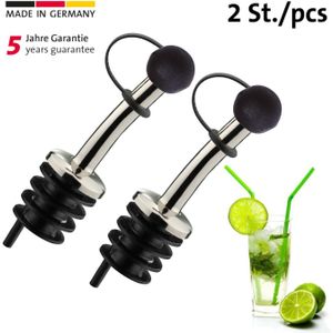 Westmark Schenktuit RVS-kunststof set a 2 stuks zilver RVS Westmark Olie- en azijnstel