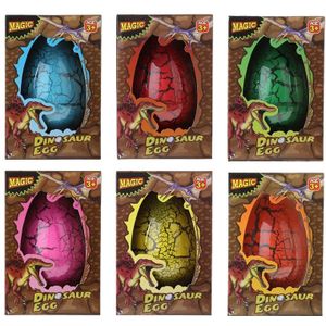 Dino Groei-ei 10cm In Doosje verschillende Kunststof Merkloos Uitdeelcadeaus