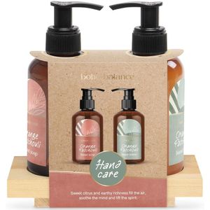 Bad Geschenkset Home & Body Duo Pump Boho Balance Handzeep