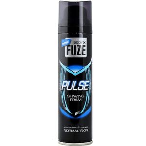 Body-X Fuze Scheerschuim Pulse 200ml Normaal Body-X Fuze Scheermiddel