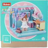 Sluban Mini Handcraft Kleedkamer 111pc Sluban constructiespeelgoed