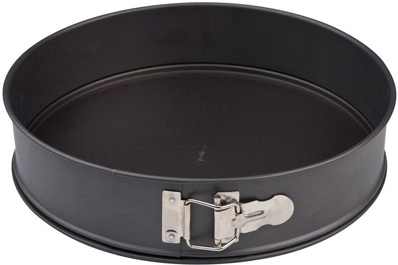 Patisse Profi Springvorm Antikleef 18cm zwart Staal Patisse Bakvorm (18.0000cm x 18.0000cm)