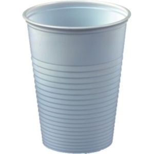 Papstar 100 drinkb. plastic 180cc wit Kunststof PapStar Longdrinkglas