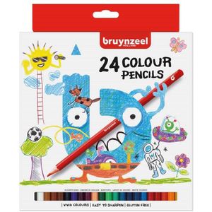 Bruynzeel 24 Kleurpotloden Lang multi Bruynzeel