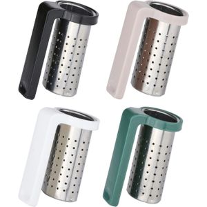 Theezeef rvs 4x6,5cm verschillende RVS Alpina Thee-ei