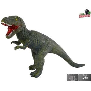 Dinoworld Dinosaurus T-rex Jongens 57 Cm Rubber Groen