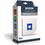 SQOON - Stofzuigerzak Discounter - Set van 10 Stuks