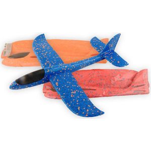 Vliegtuig Glider 48cm in 5 verschilde uitvoeringen - 1 per bestelling