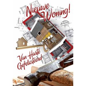 Wenskaarten Nieuwe Woning Pakje A 10 Stuks Met Envelop Merkloos