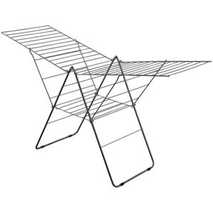 Metaltex/Tomado Droogrek Amsterdam 32 Mtr Zwart zwart Metaltex Droogrek (208cm x64cm)