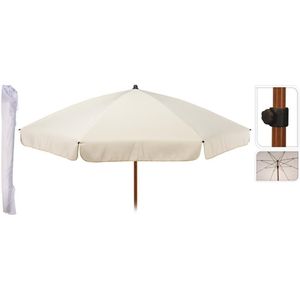 Pro Garden Tuinparasol 220cm Ecru crème Pro Garden