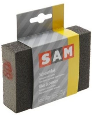 Sam - Schuurblok - Fijn/Middel - Korrel 100 - Ergonomisch Ontwerp