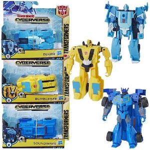 Hasbro Transformers Cyberverse 1 Stap Figuur 12cm verschillende Kunststof Hasbro Speelfiguur (18.4000cm x cm)