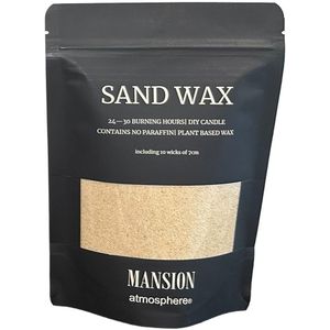 Mansion Atmosphere Sand Wax Sand Kaarsenzand 200g Ziplock Zak Met 10 Lonten beige Mansion Atmosphere Kaars