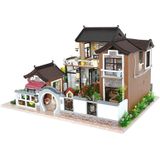 Crafts & Co miniatuur huisje - 24 x 19 x 32 cm | 10+ jaar